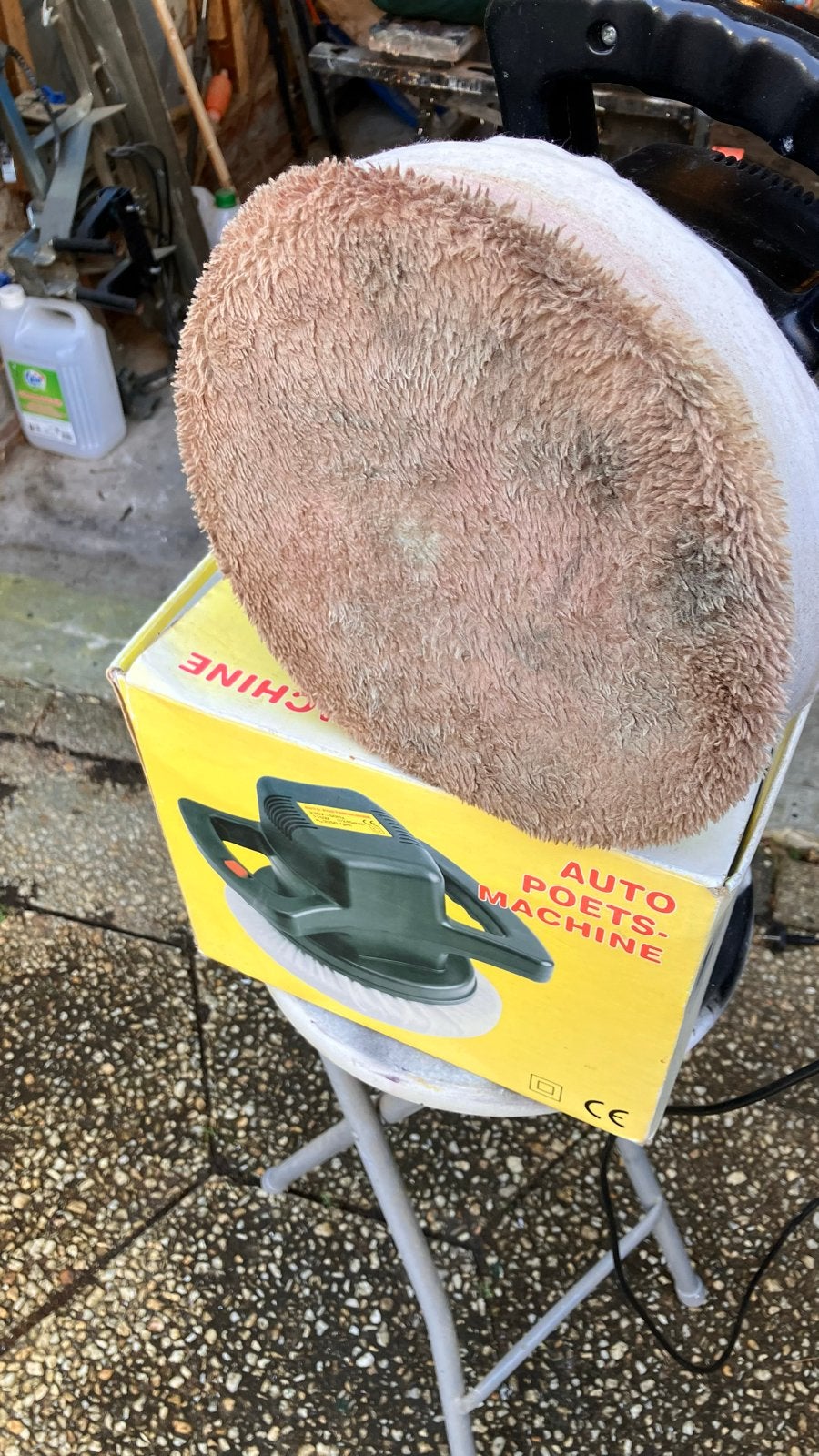 Auto Poetsmachine 230V 110W 245mm 3200rpm, Ophalen, Gebruikt