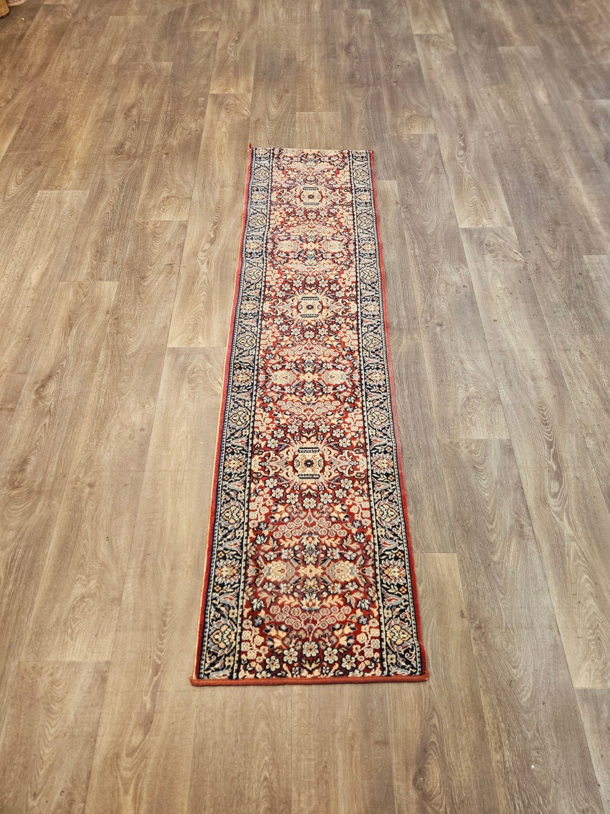 Perzische Loper. Prachtige kleuren en patronen! Weg = Weg!, Crème, Perzisch, 200 cm of meer, Zo goed als nieuw