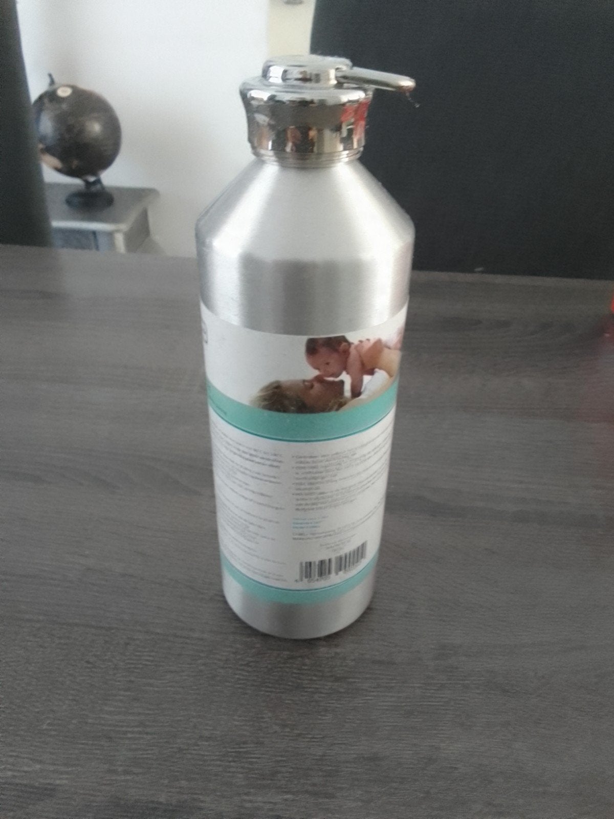 Metalen Kruik met Pomp - Ideaal voor Lotion/Zeep, Ophalen, Gebruikt