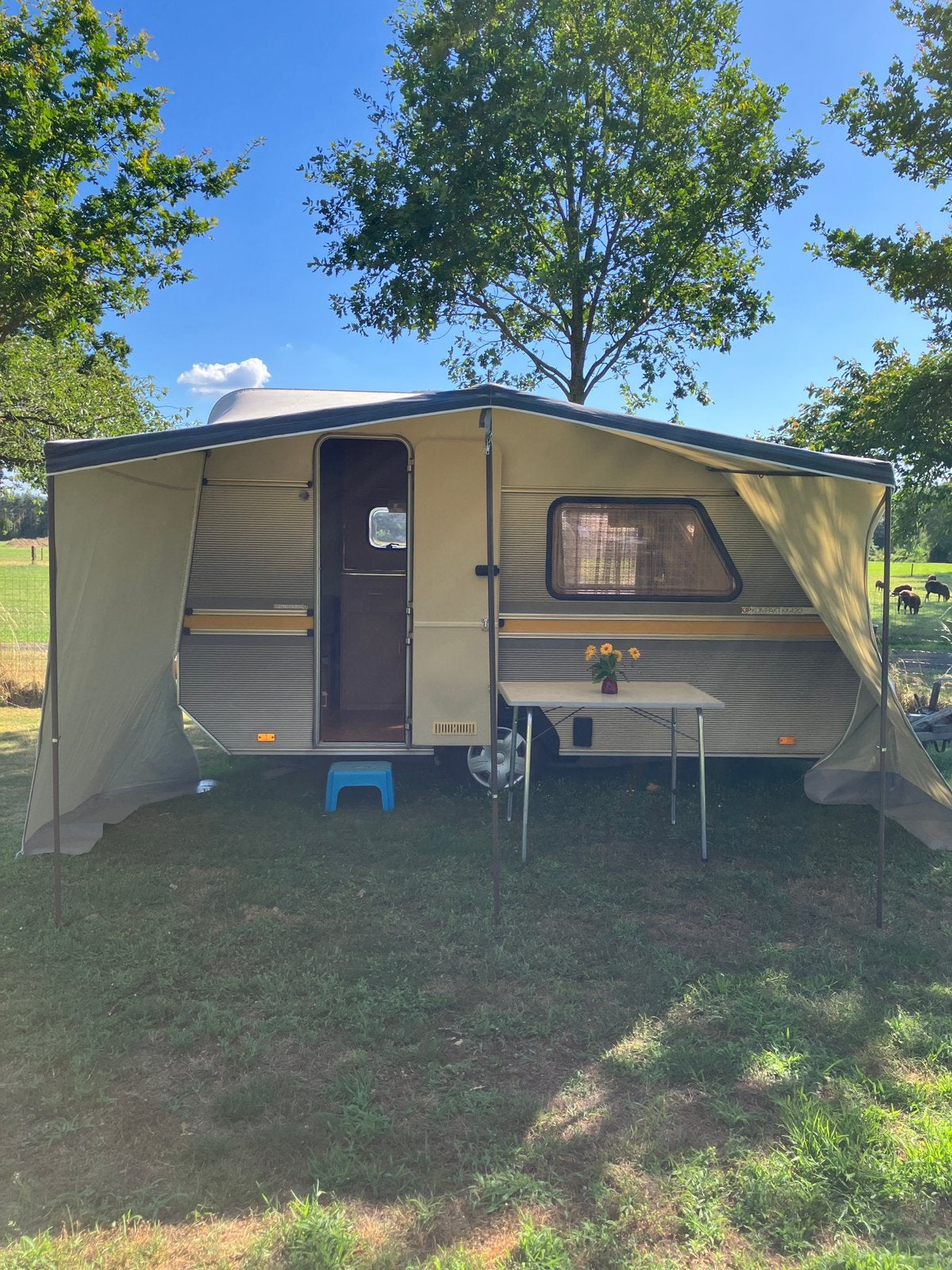Kip kompakt KK420, Caravans en Kamperen, Standaardzit, Kip, Tot en met 3, Particulier