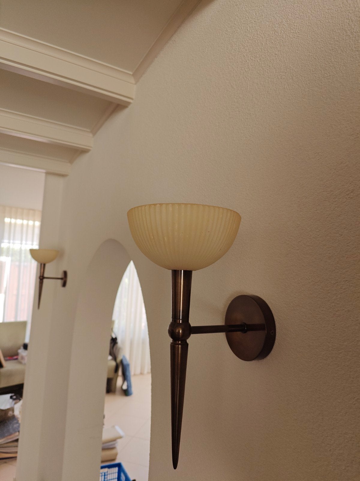 Wandlampen, Huis en Inrichting, Lampen | Wandlampen, Ophalen, Zo goed als nieuw