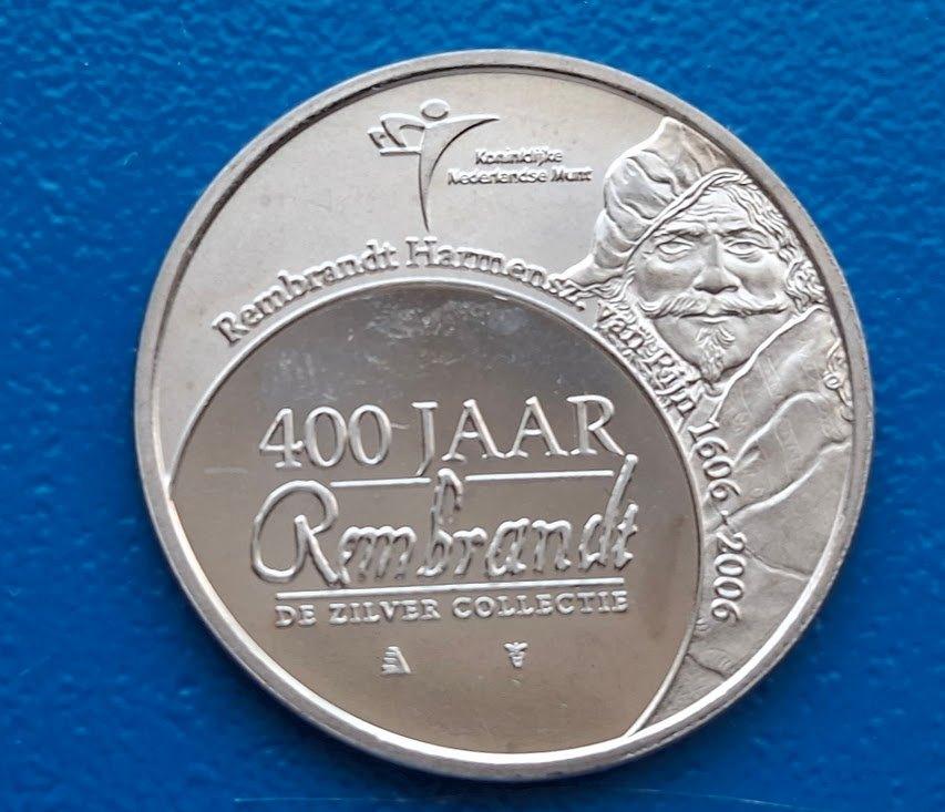Penning De Zilver Collectie Rembrandt van Rijn - 2006, Postzegels en Munten, Penningen en Medailles, Verzenden, Overige materialen