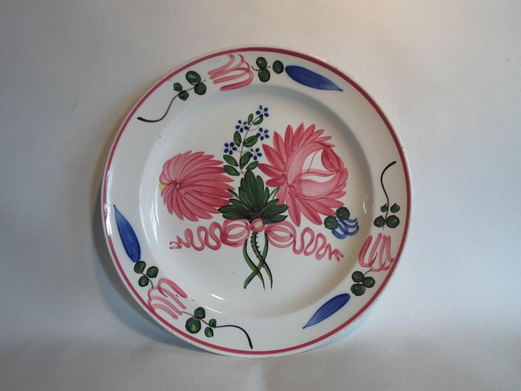 Antiek Boerenbont Bord, Ophalen of Verzenden