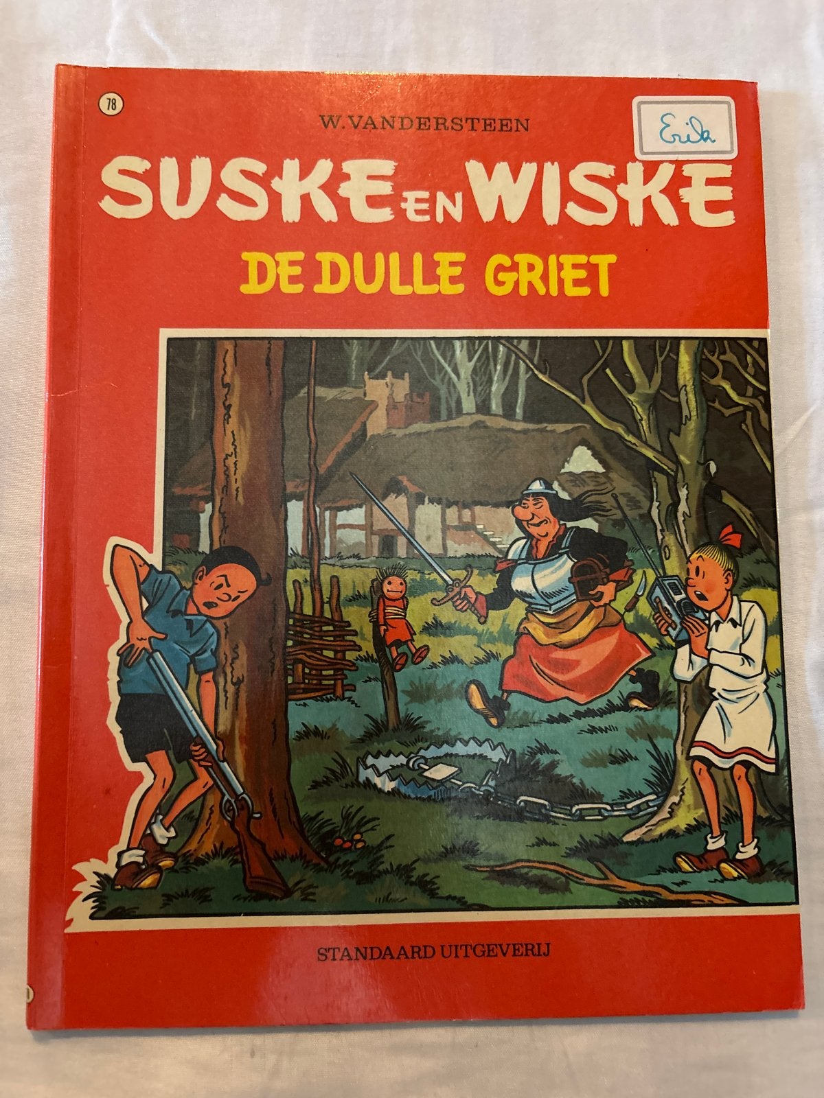 Suske en Wiske - De Dulle Griet (nummer 78) 1972, Eén stripboek, Ophalen of Verzenden, Zo goed als nieuw