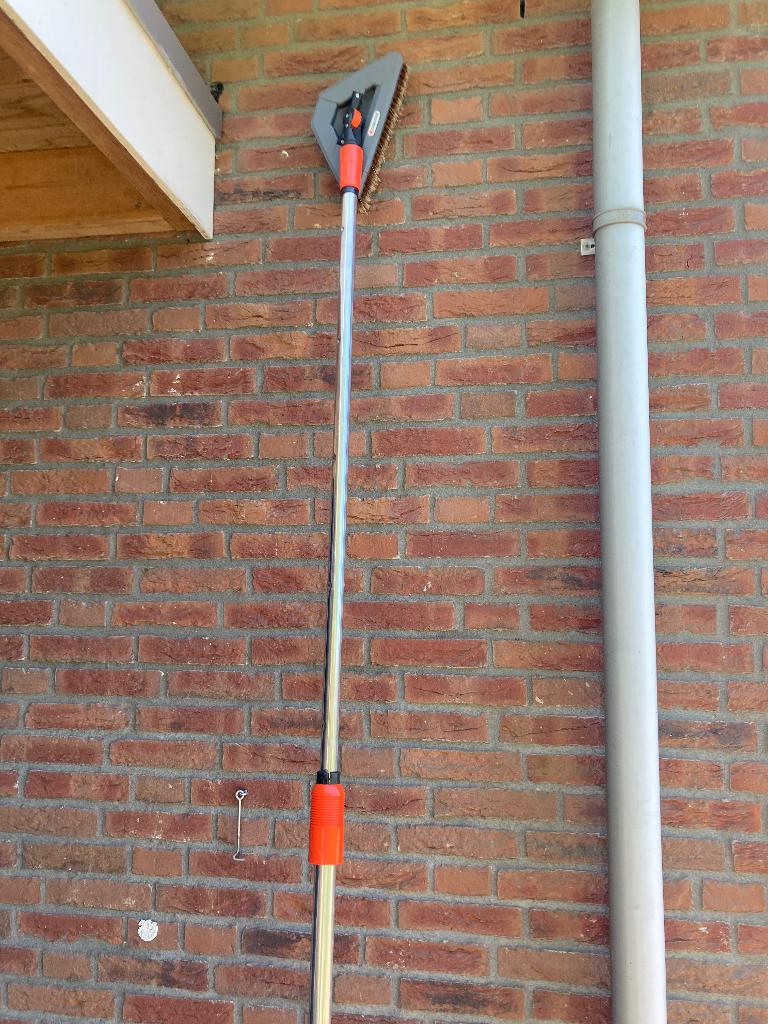 Origineel Gardena aluminium cleansystem telescoop steel, Tuin en Terras, Hand-tuingereedschap, Ophalen