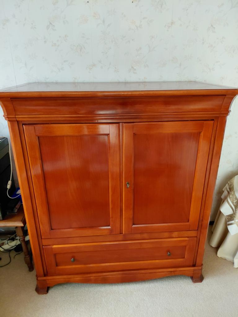 Kersenhout Tv meubel, Huis en Inrichting, Ophalen, 100 tot 150 cm, Zo goed als nieuw, Minder dan 100 cm