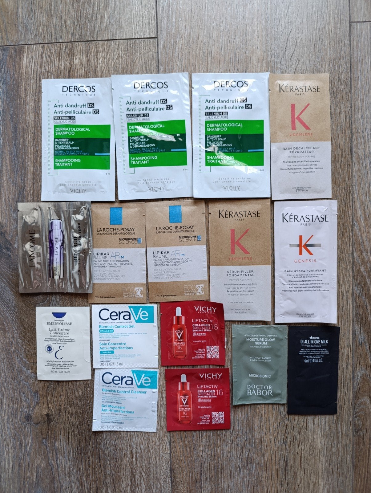 Diverse lot samples testers proefjes skincare haarverzorging, Ophalen of Verzenden, Nieuw, Gehele gezicht, Verzorging