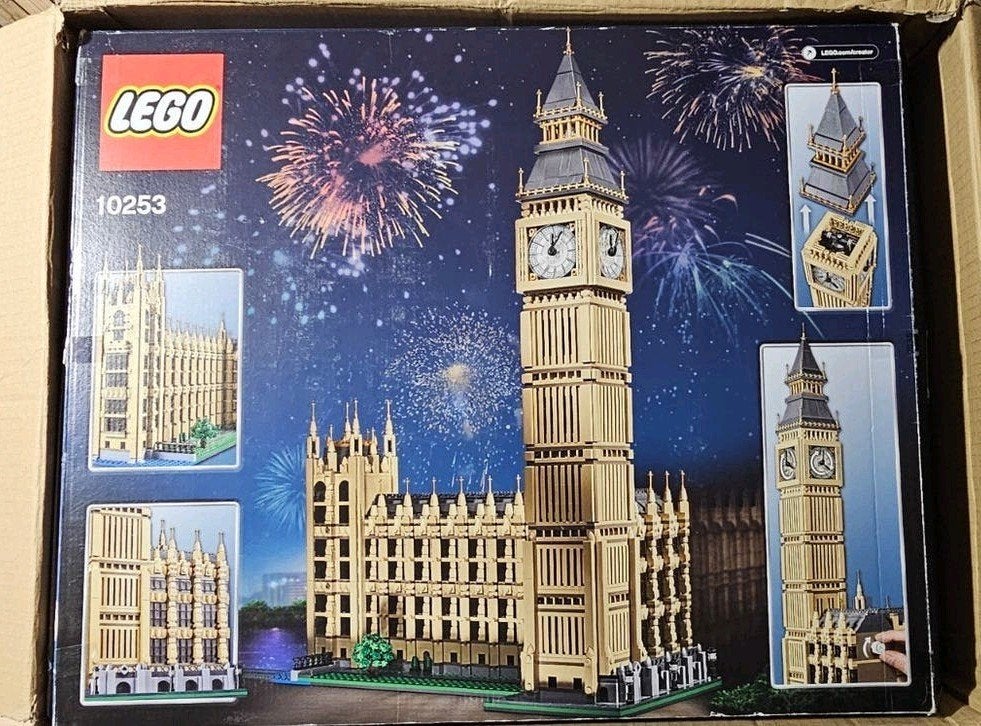 Lego 10253 Big Ben, Ophalen, Lego, Zo goed als nieuw, Inclusief instructies