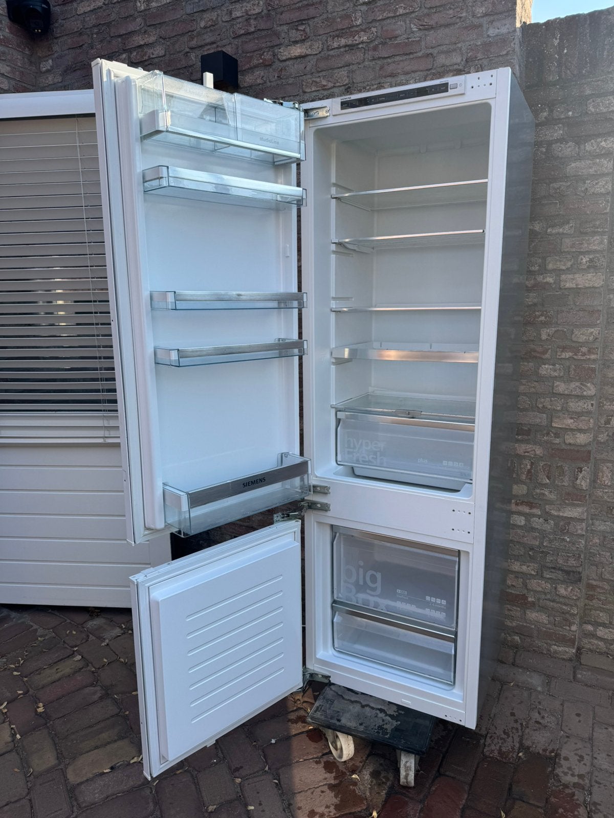 Siemens inbouw koel/vries combinatie 176x56x56, Ophalen, Gebruikt, 200 liter of meer, Met aparte vriezer