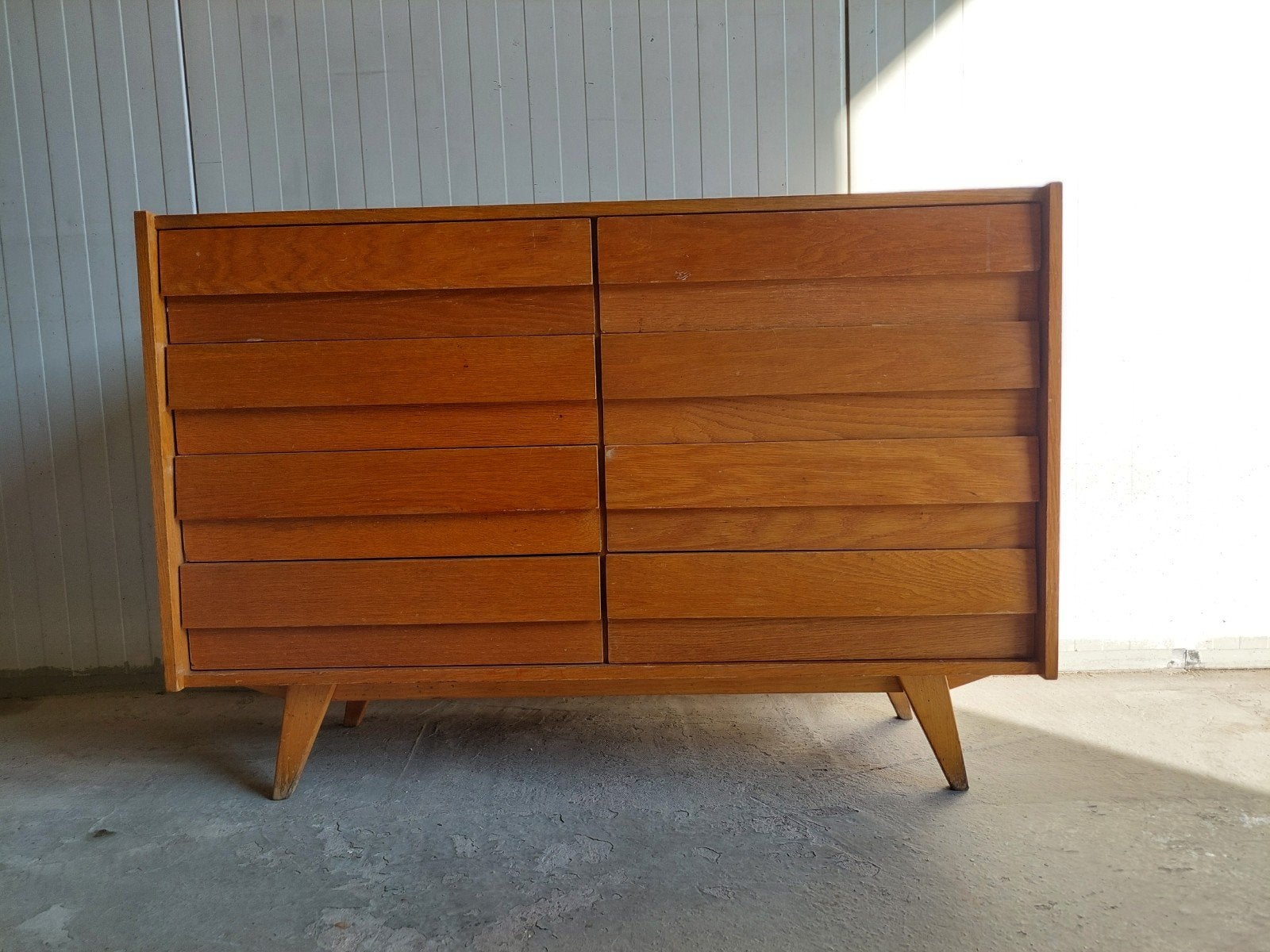 Vintage Jiri Jiroutek dressoir met 4 laden, Ophalen