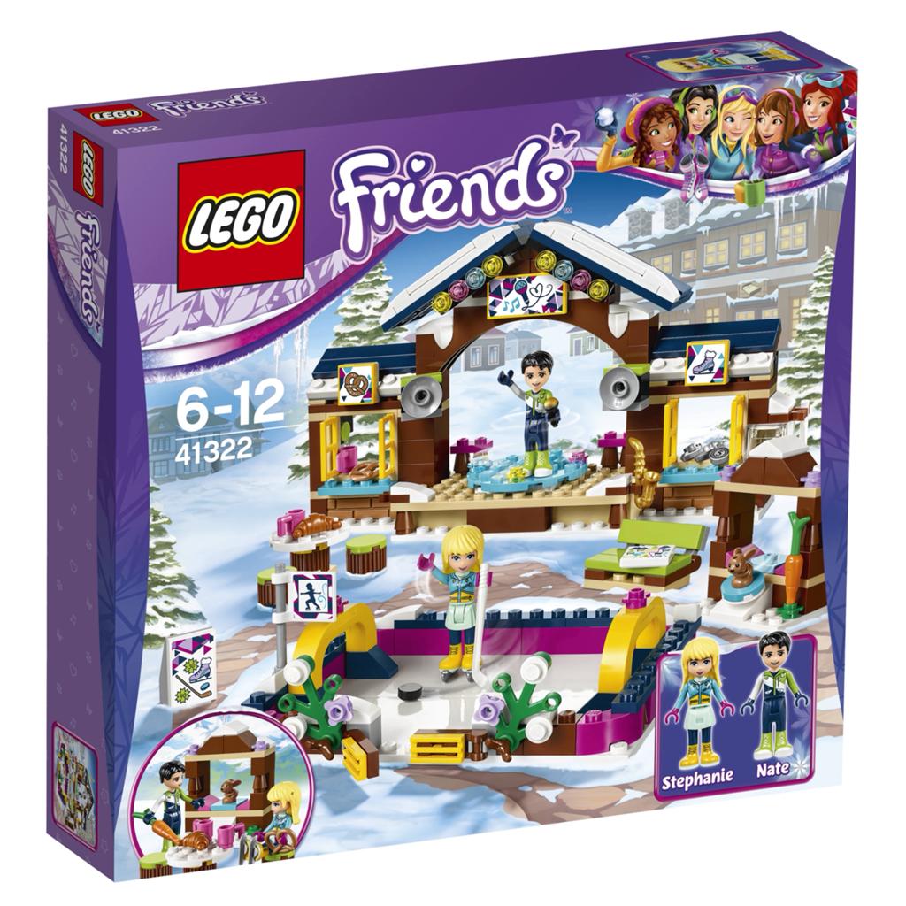41312 - Lego friends Wintersport Ijsbaan compleet in box, Kinderen en Baby's, Speelgoed | Duplo en Lego, Ophalen of Verzenden