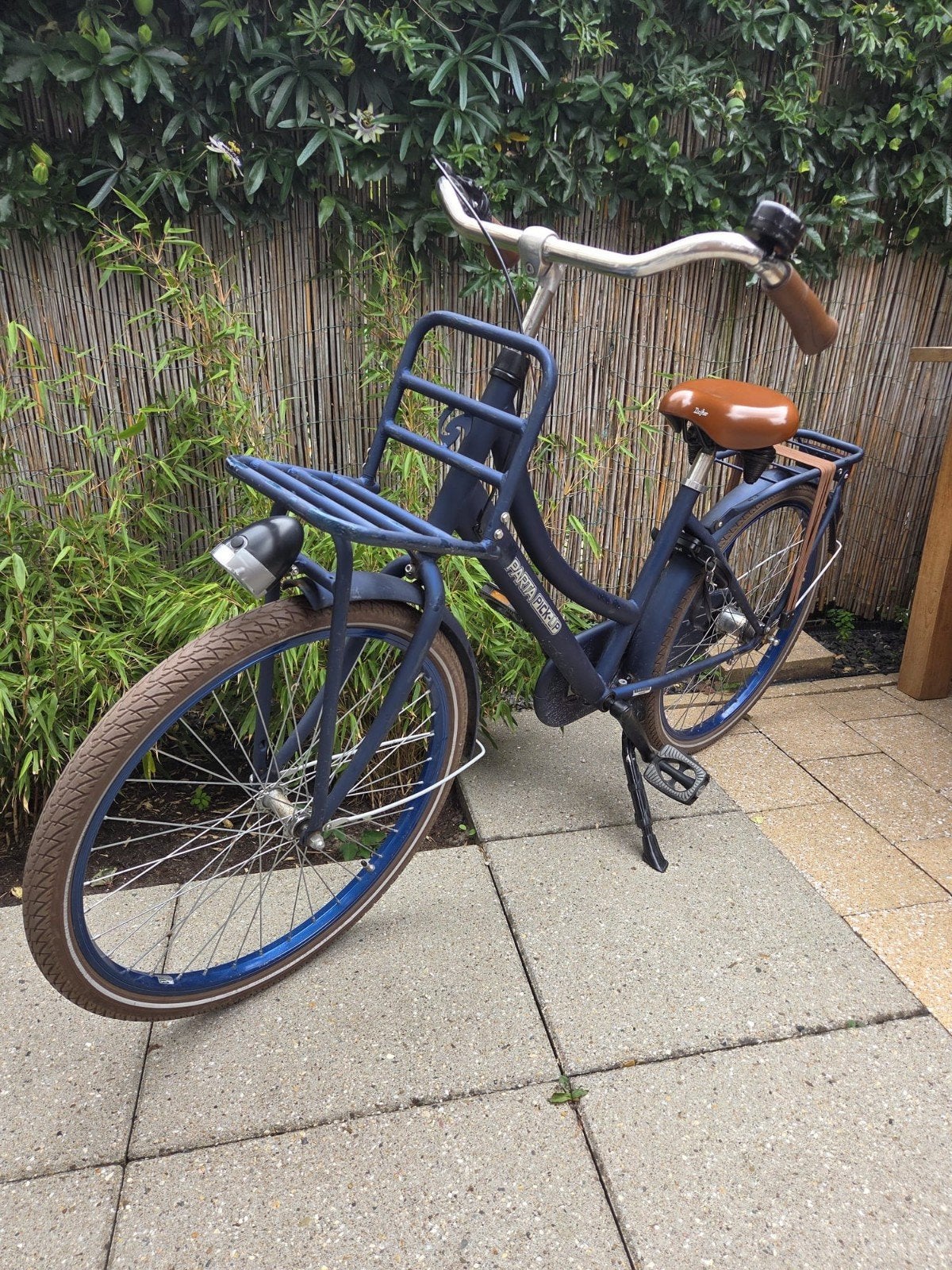 Blauwe kinderfiets 24 inch - Sparta Pick-Up, Sparta, Gebruikt, Ophalen of Verzenden, Terugtraprem