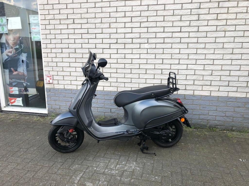 HELE VETTE:VESPA SPRINT S 45KM MAT GREY BJ2017 8.000KM 4, Onbekend, Onbekend, VESPA