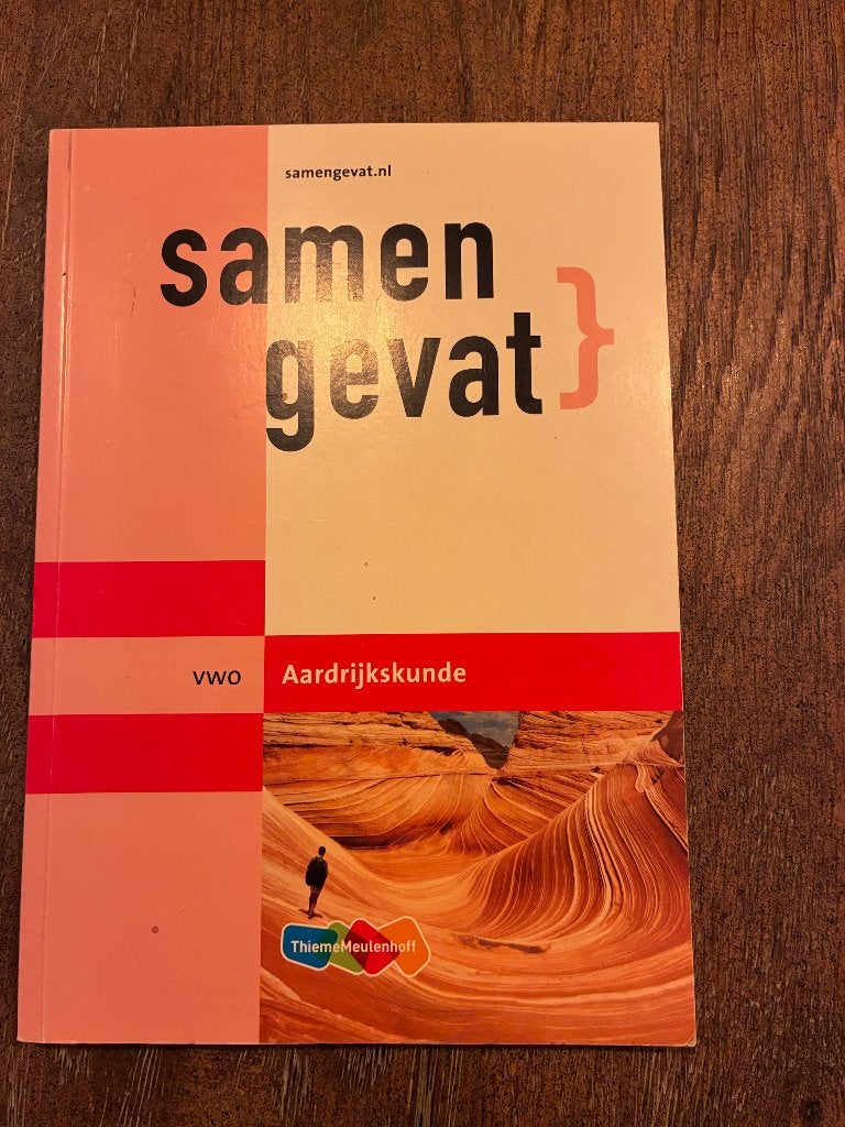 Samengevat Aardrijkskunde VWO examentraining, Boeken, VWO, ThiemeMeulenhoff, Ophalen of Verzenden, Aardrijkskunde