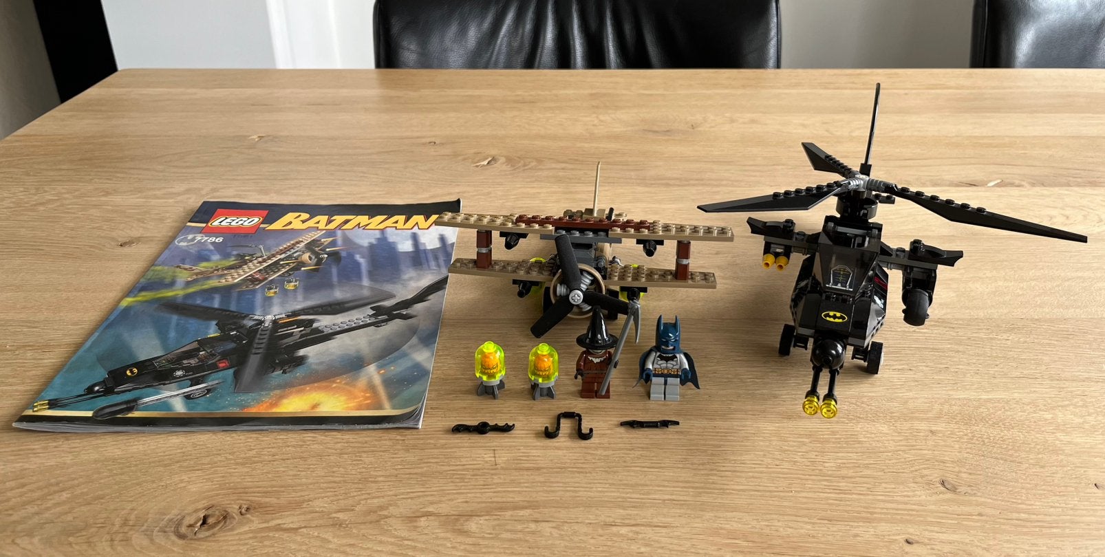 LEGO Batman - 7786 Batcopter: The Chase For Scarecrow, Gebruikt, Verzenden, Lego, Compleet