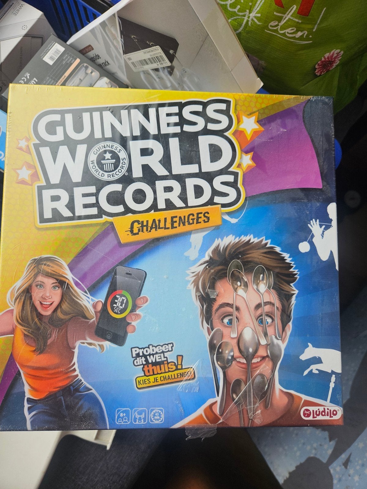Guinness World Records Challenges Bordspel, Hobby en Vrije tijd, Vijf spelers of meer, Ophalen of Verzenden, Nieuw, Lúdilo
