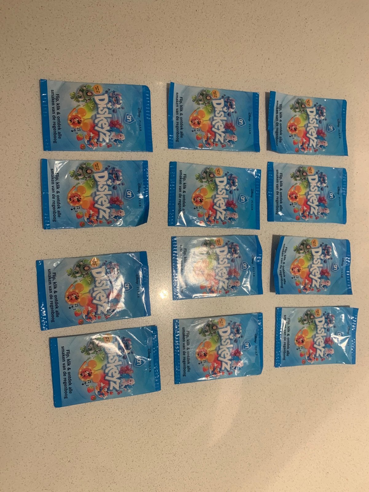12 Diskey’s van Albert Heijn Disney, Verzamelen, Supermarktacties, Albert Heijn, Ophalen of Verzenden