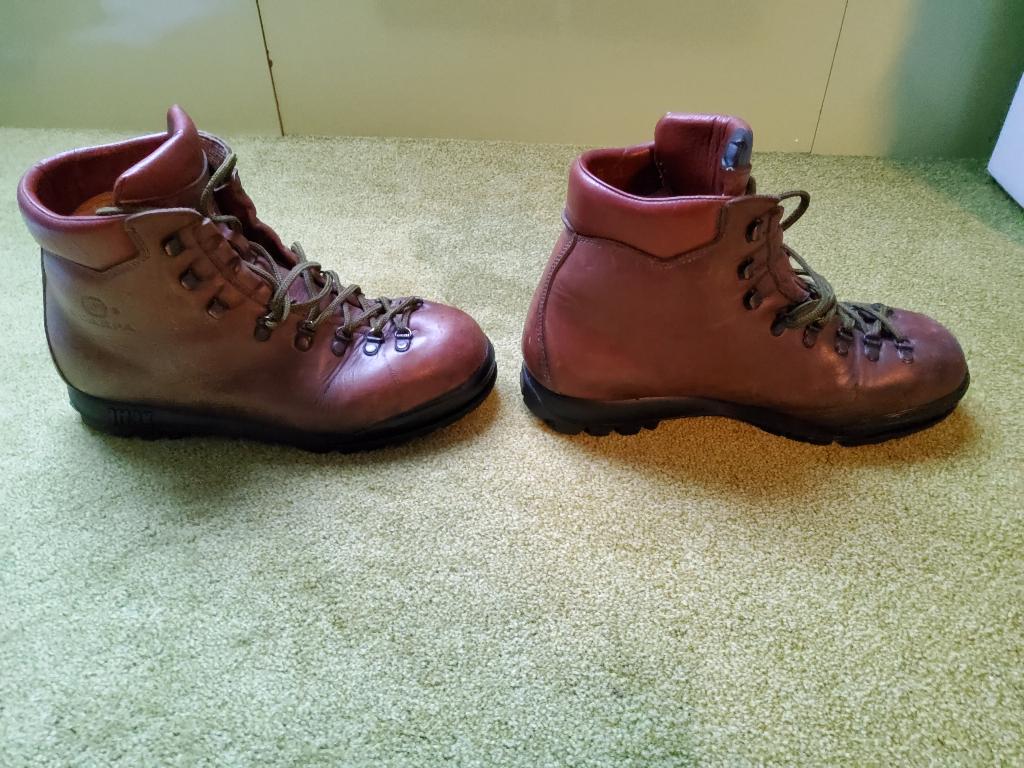 stevige bergschoenen van leer, Ophalen of Verzenden, Gebruikt, Schoenen