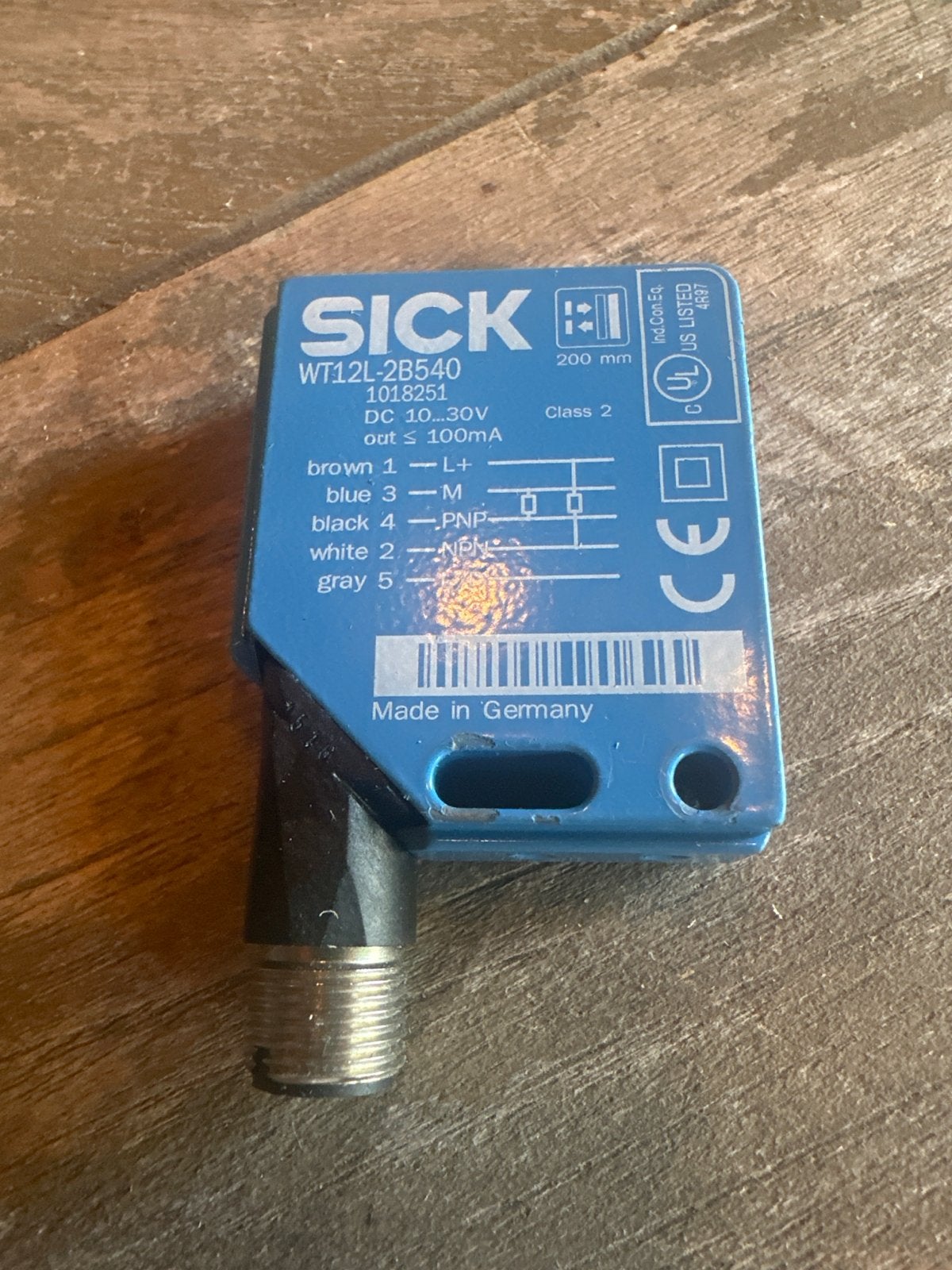 SICK WT12L-2B540 Lasersensor - Nieuwstaat, Ophalen of Verzenden