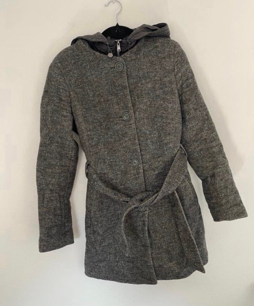 Dames winterjas, maat s. grijs, Kleding | Dames, Verzenden, Zo goed als nieuw, Maat 36 (S), Grijs
