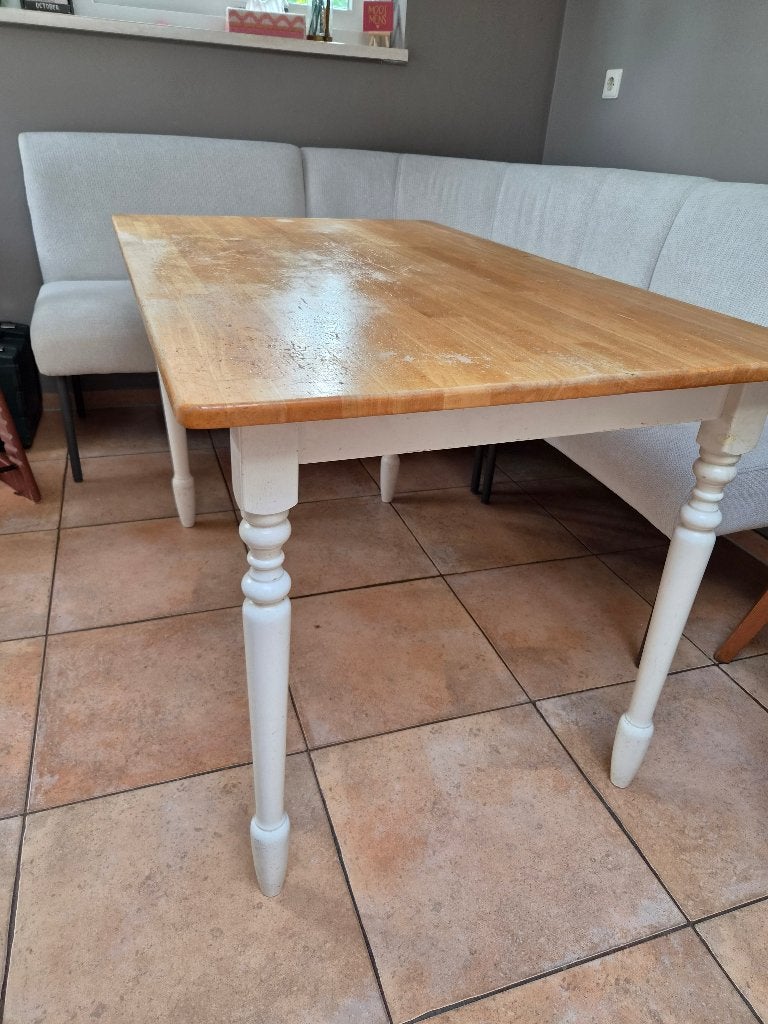 Tafel, Ophalen, Gebruikt, 100 tot 150 cm, Eikenhout