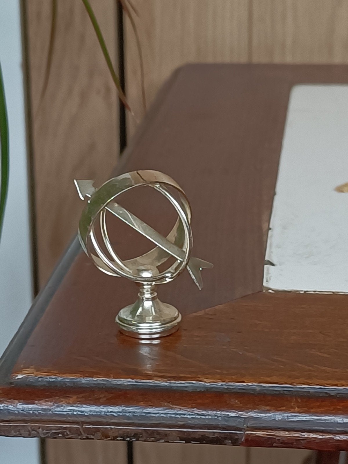 Miniatuur zonnewijzer Poppenhuis, Ophalen of Verzenden, Gebruikt, Poppenhuis