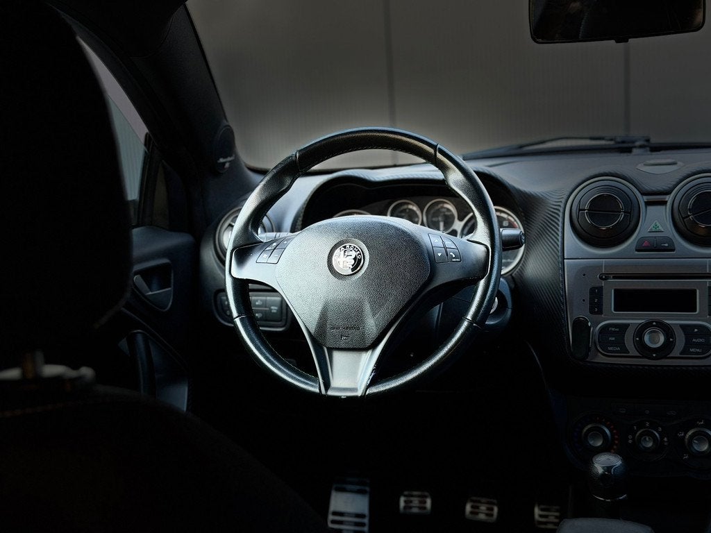 Alfa Romeo MiTo 1.4 Distinctive - Nero Profondo - Cruise/Cli, Auto's, Voorwielaandrijving, Euro 5, Stof, Gebruikt