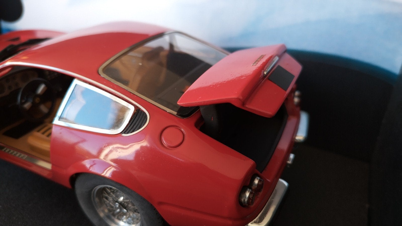 Ferrari 365 GTB 4 Daytona 1:18 Hotwheels Elite Pol, Auto, Verzenden, ., Nieuw