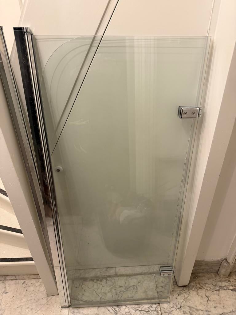 Bad douchescherm, Ophalen of Verzenden, Gebruikt, Glas, Douche