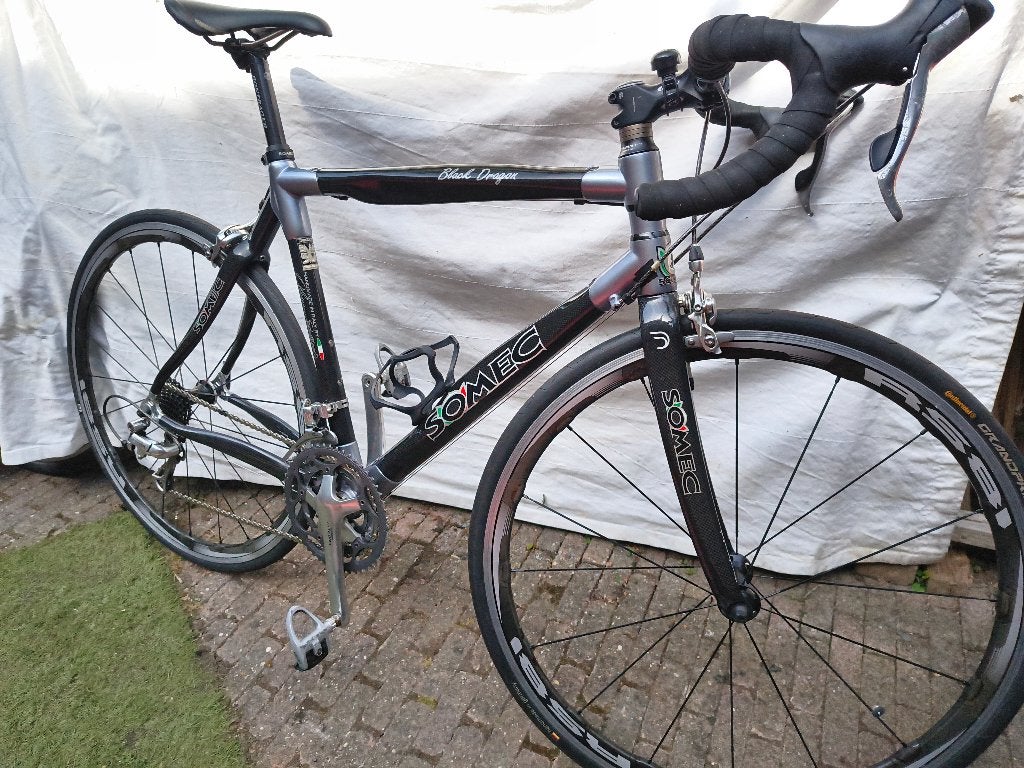 somec black dragon, carbon, 28 inch, Carbon, Zo goed als nieuw, Meer dan 20 versnellingen