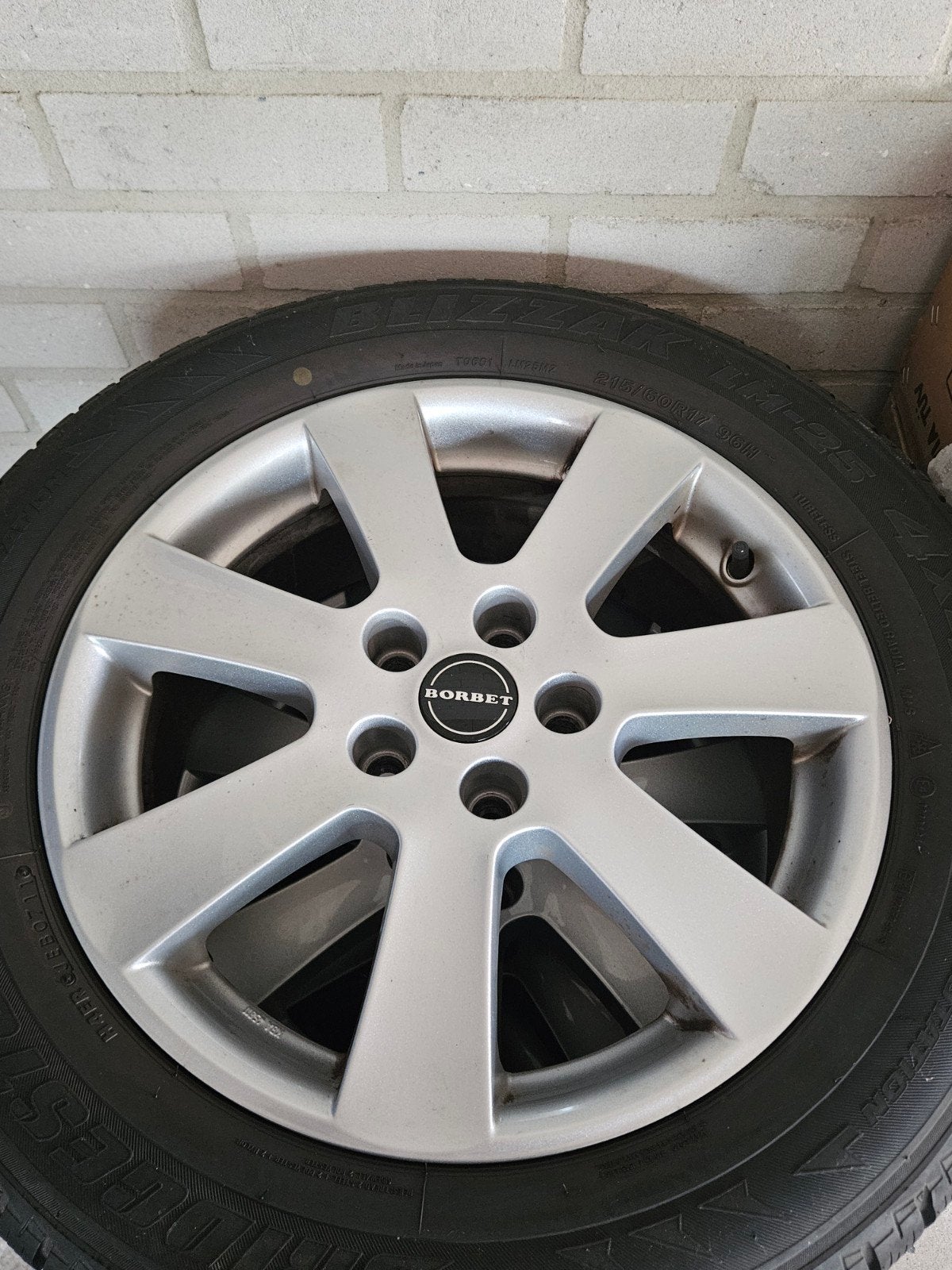 Borbet velgen, Ophalen, Banden en Velgen, 17 inch, Winterbanden