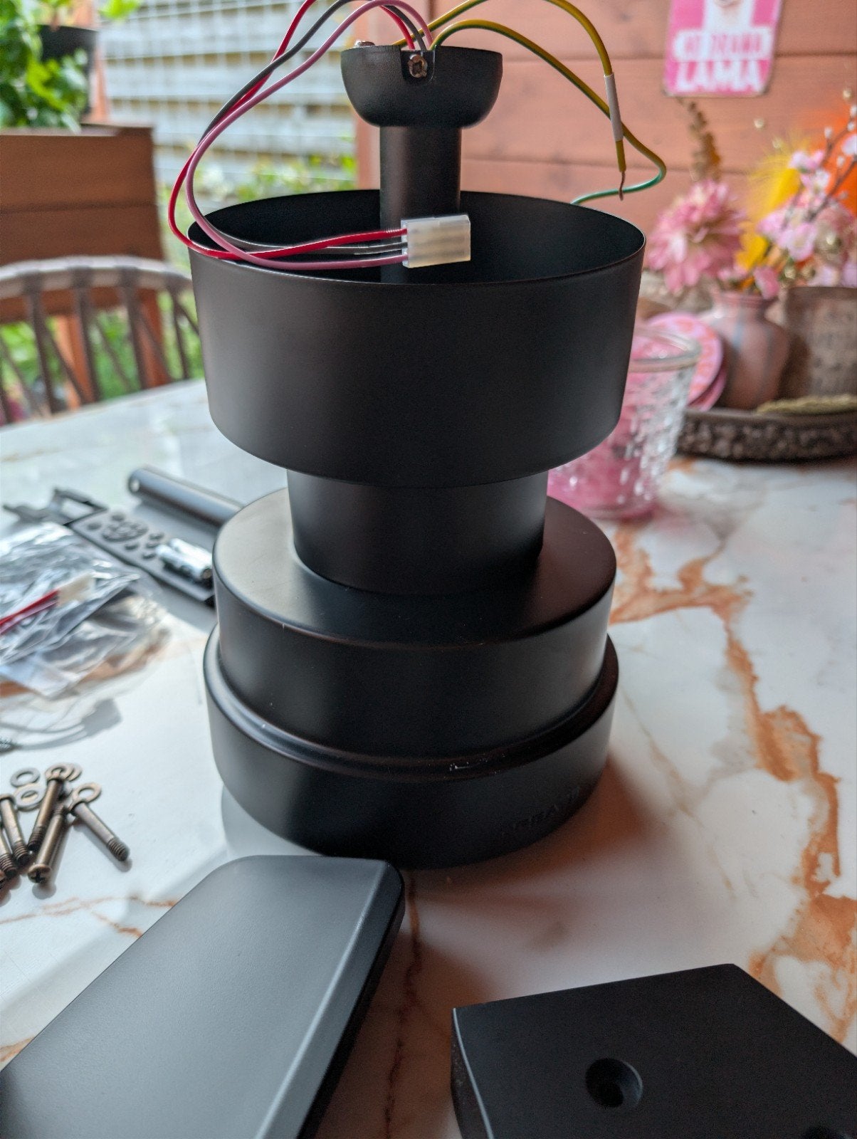 Nieuwe plafondventilator met afstandsbediening, Ophalen of Verzenden, Nieuw, Modern