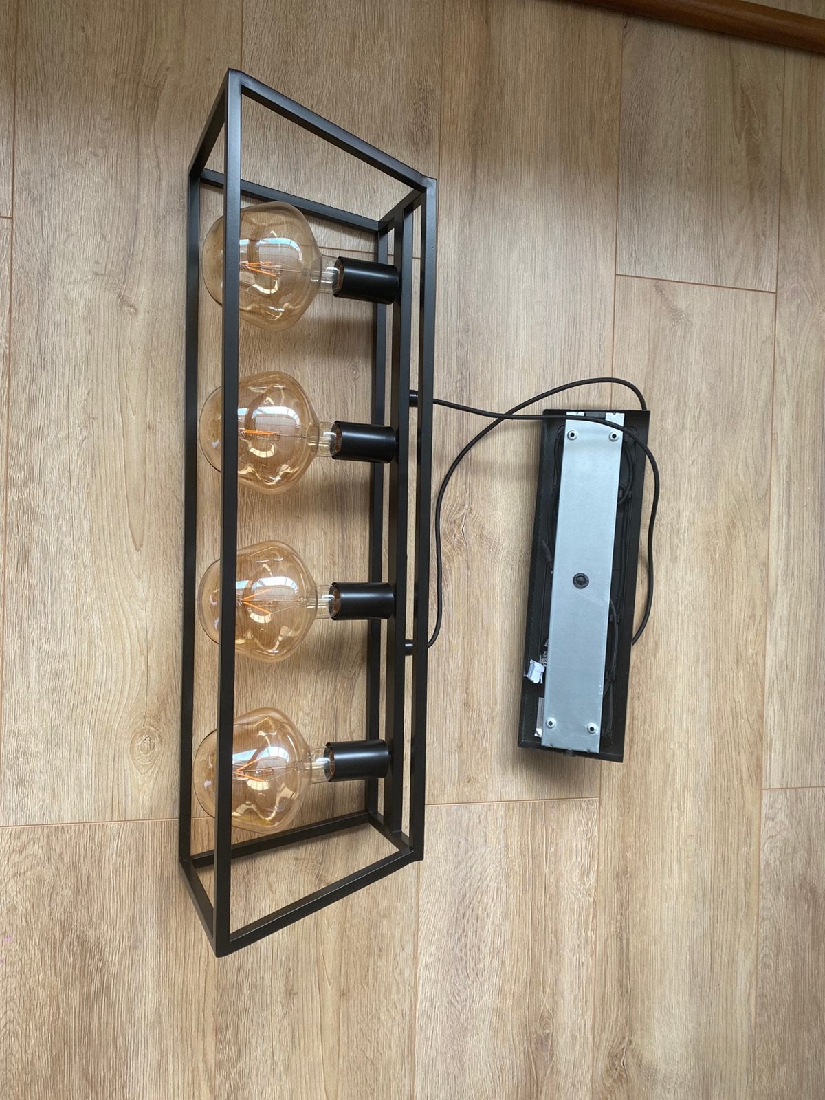 Plafondlamp eettafel inclusief lampen (FELSISK IKEA), Ophalen, Zo goed als nieuw, Wandkapstok, Minder dan 100 cm
