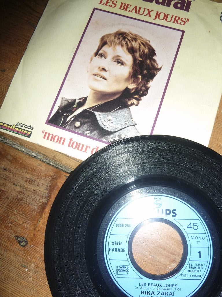 RIKA ZARAI les beaux jours 1972, Ophalen of Verzenden, Gebruikt, Pop