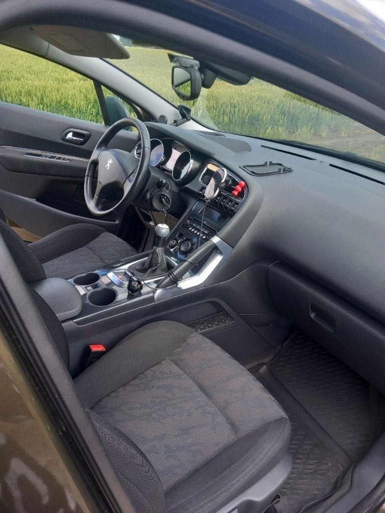 Peugeot 3008 1.6 VTI 2009 Bruin, Auto's, Voorwielaandrijving, 1374 kg, Zwart, 4 cilinders