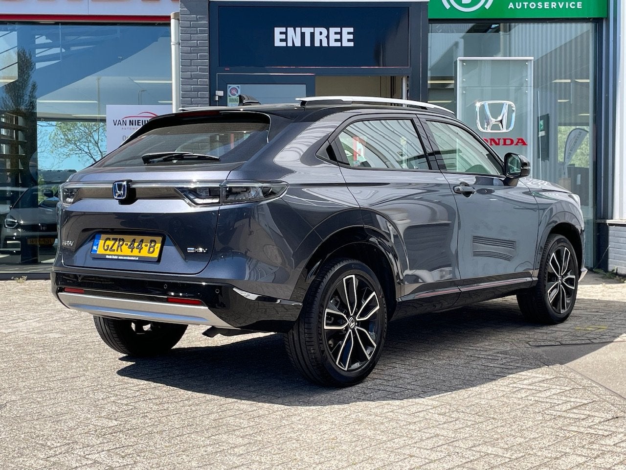 HONDA HR-V 1.5 e:HEV Automaat Advance Style | Elektr. Achter, Auto's, Euro 6, Leder en Stof, Origineel Nederlands, 19 km/l
