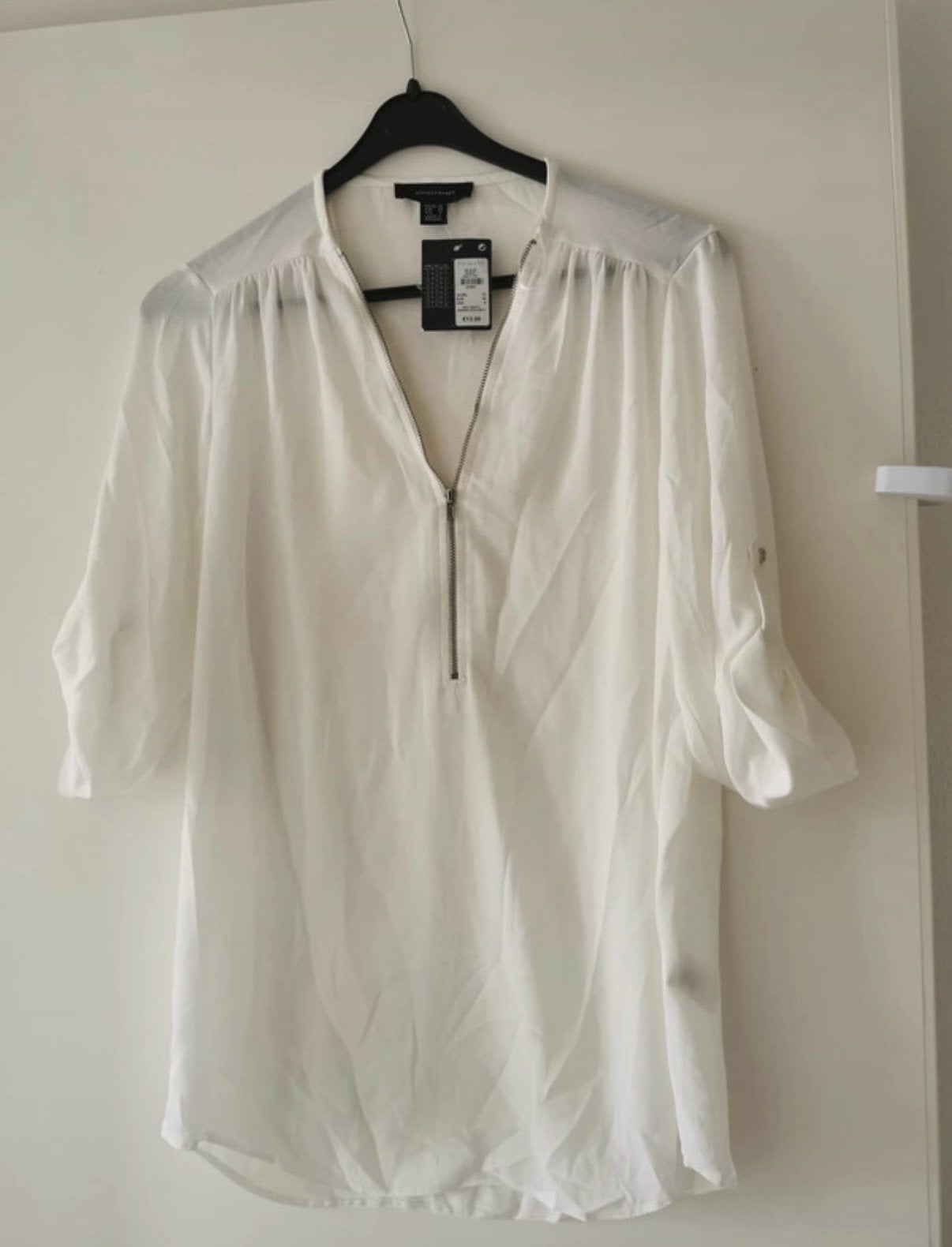 Nieuwe witte blouse van Atmosphere (Primark), maat 40, Ophalen of Verzenden, Nieuw, Maat 38/40 (M), Wit