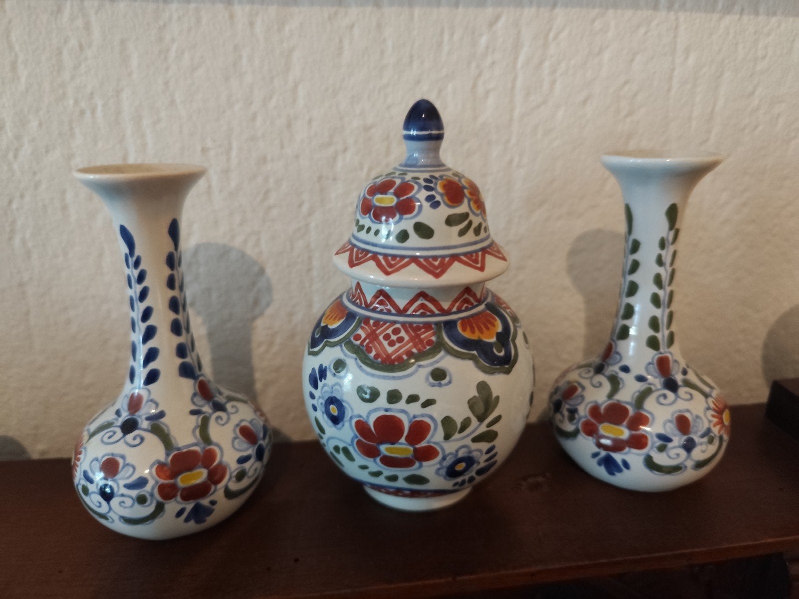 vaasjes, Ophalen