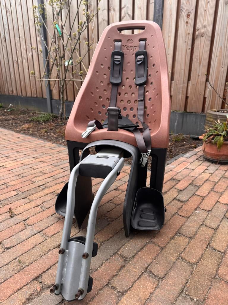 Yepp fietsstoeltje, Achterzitje, Ophalen, 15 t/m 25 kg, Gebruikt