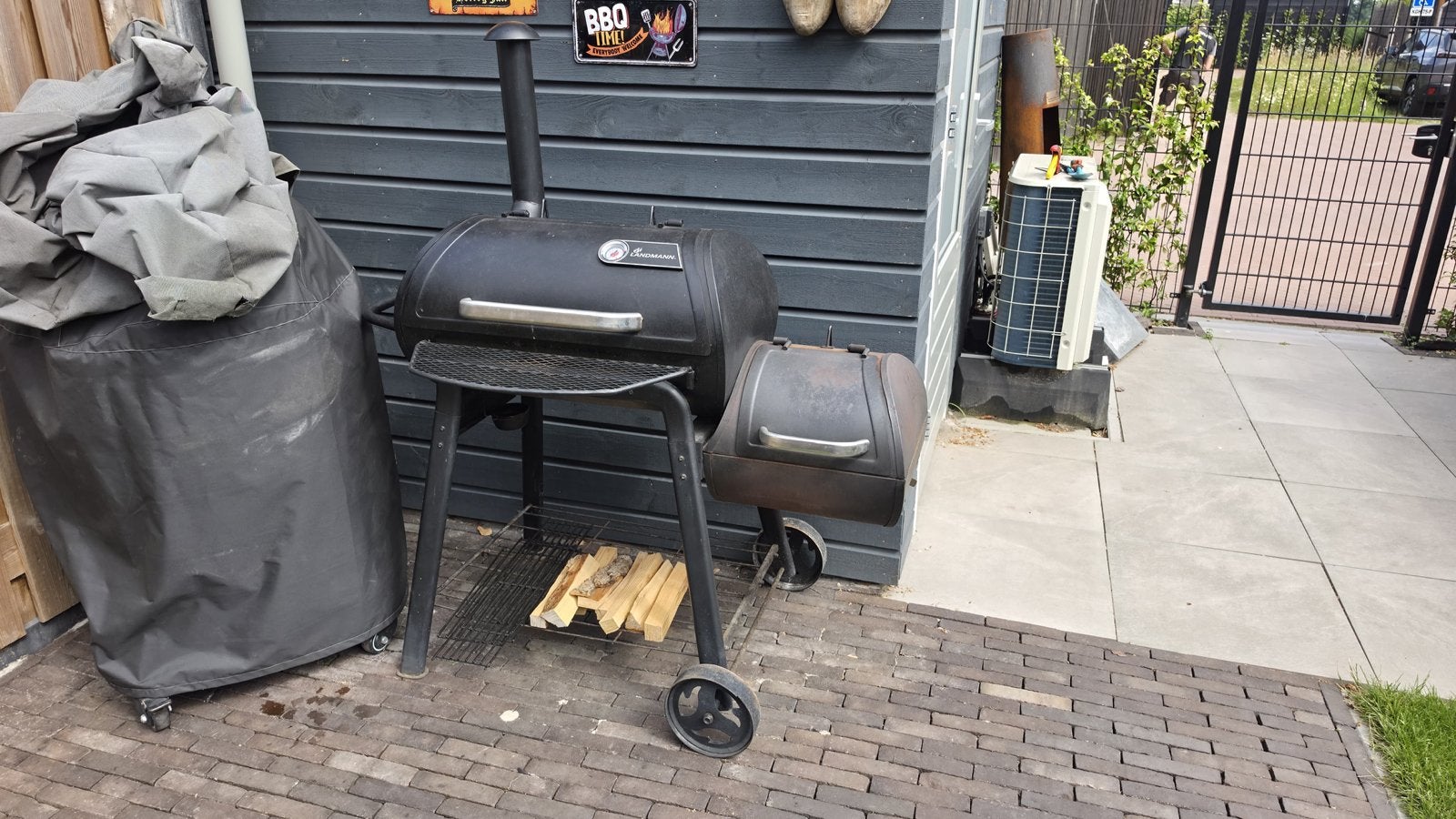 Landmann Smoker BBQ - Perfect voor roken en grillen, Ophalen, Gebruikt