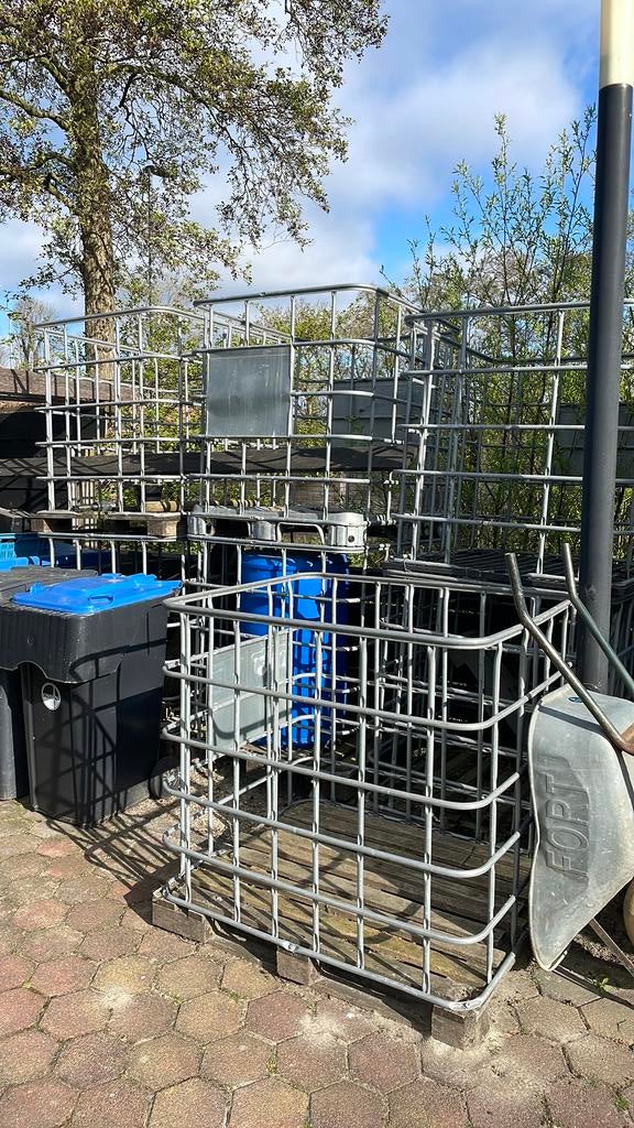 9 ibc kratten, Gebruikt, 100 cm of meer, 60 cm of meer, Ophalen of Verzenden