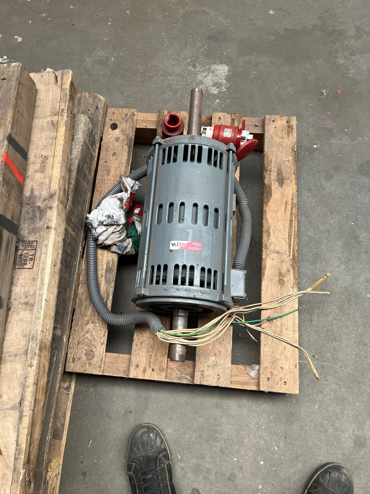 Elektromotor opnieuw gewikkeld - 11 kW, 400 VAC, Ophalen