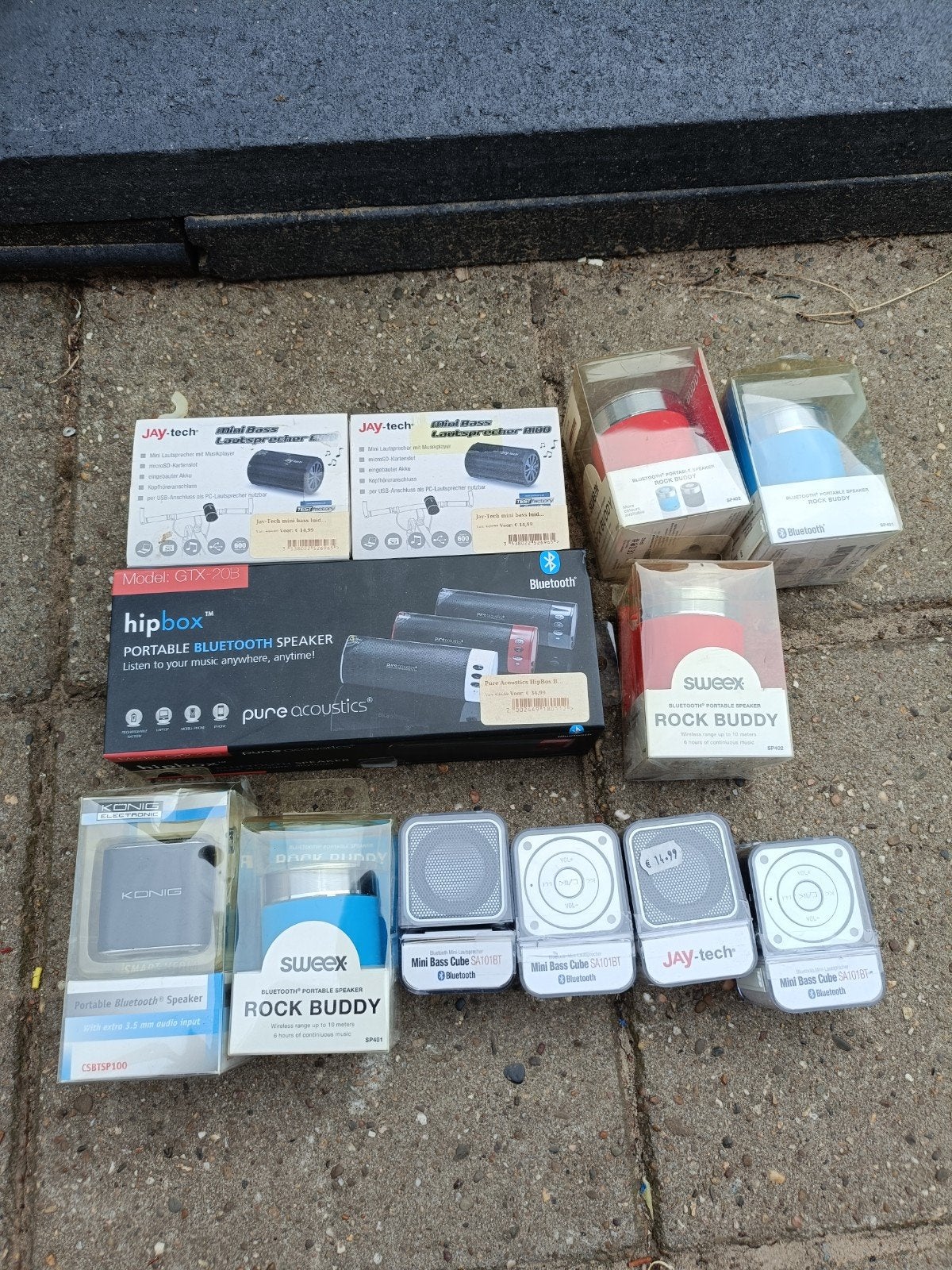 Te koop partij11 Bluetooth luidspreker een koop, Audio, Tv en Foto, Verzenden, Minder dan 60 watt, Overige typen, Overige merken