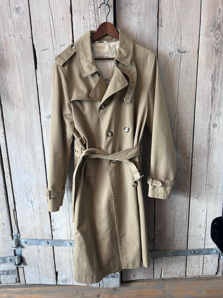 Valentino Trenchcoat voor Heren - Maat 54, Ophalen of Verzenden, Zo goed als nieuw, Maat 52/54 (L), Beige
