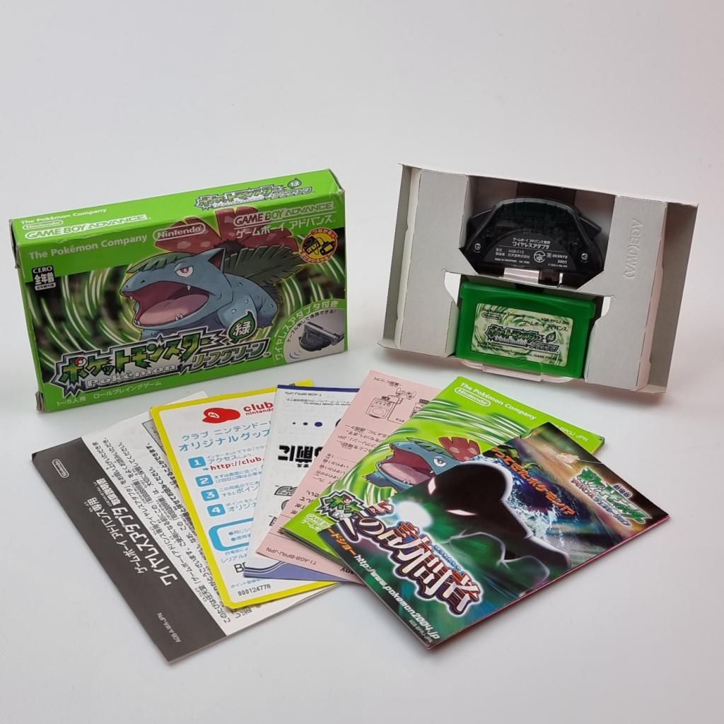 Game Boy Advance Pokemon Leaf Green Wireless Adapter, Nintendo, Zo goed als nieuw, Support@nintendo.com, 11-1 Hokotate-cho, Kamitoba, Minami-ku
Kyoto 601-8501
Japan