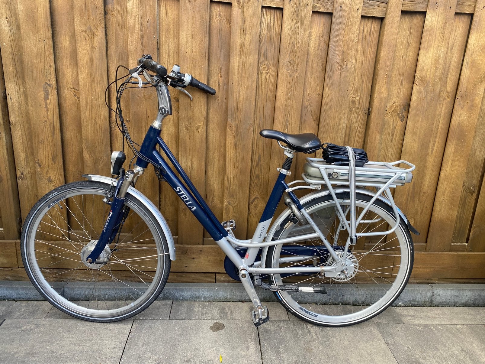 Stella Vicenza elektrische damesfiets, Fietsen en Brommers, Gebruikt, 51 tot 55 cm, 50 km per accu of meer, Ophalen