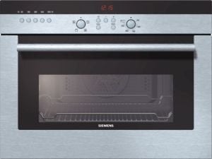 Siemens Combimagnetron HB84K550N - Inbouw - DEFECT, Ophalen, Combimagnetron, 60 cm of meer, Grill