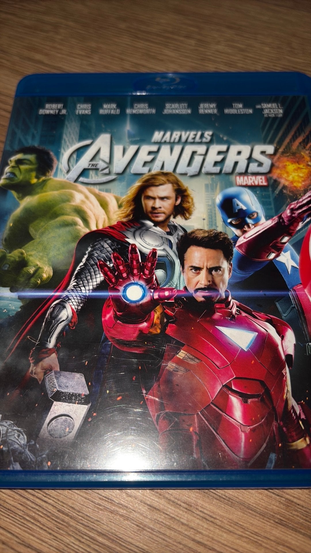 Marvel’s Avengers met Robert Downey Jr., Cd's en Dvd's, Blu-ray, Ophalen of Verzenden, Zo goed als nieuw, Actie