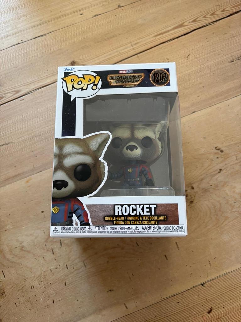 Funko Pop! Rocket 1202 - Guardians of the Galaxy, Ophalen of Verzenden, Zo goed als nieuw