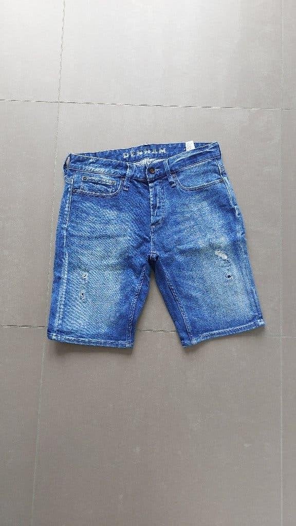 Korte spijkerbroek Denham, Kinderen en Baby's, Ophalen of Verzenden, Zo goed als nieuw, Jongen, Broek